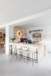 A coworking center in which it is a pleasure to work